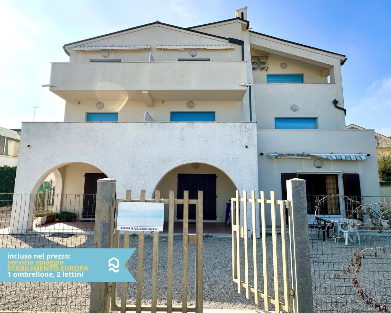 Rs321 - Marcelli, Trilocale Fronte Mare Con Spiaggia Inclusa المظهر الخارجي الصورة