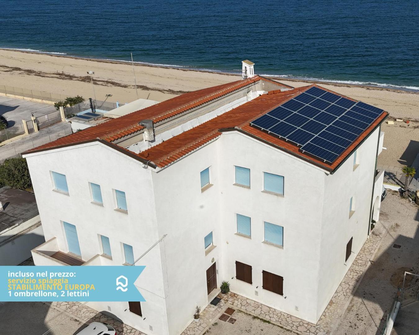 Rs321 - Marcelli, Trilocale Fronte Mare Con Spiaggia Inclusa المظهر الخارجي الصورة